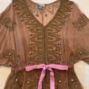 Jewel embellished blouse